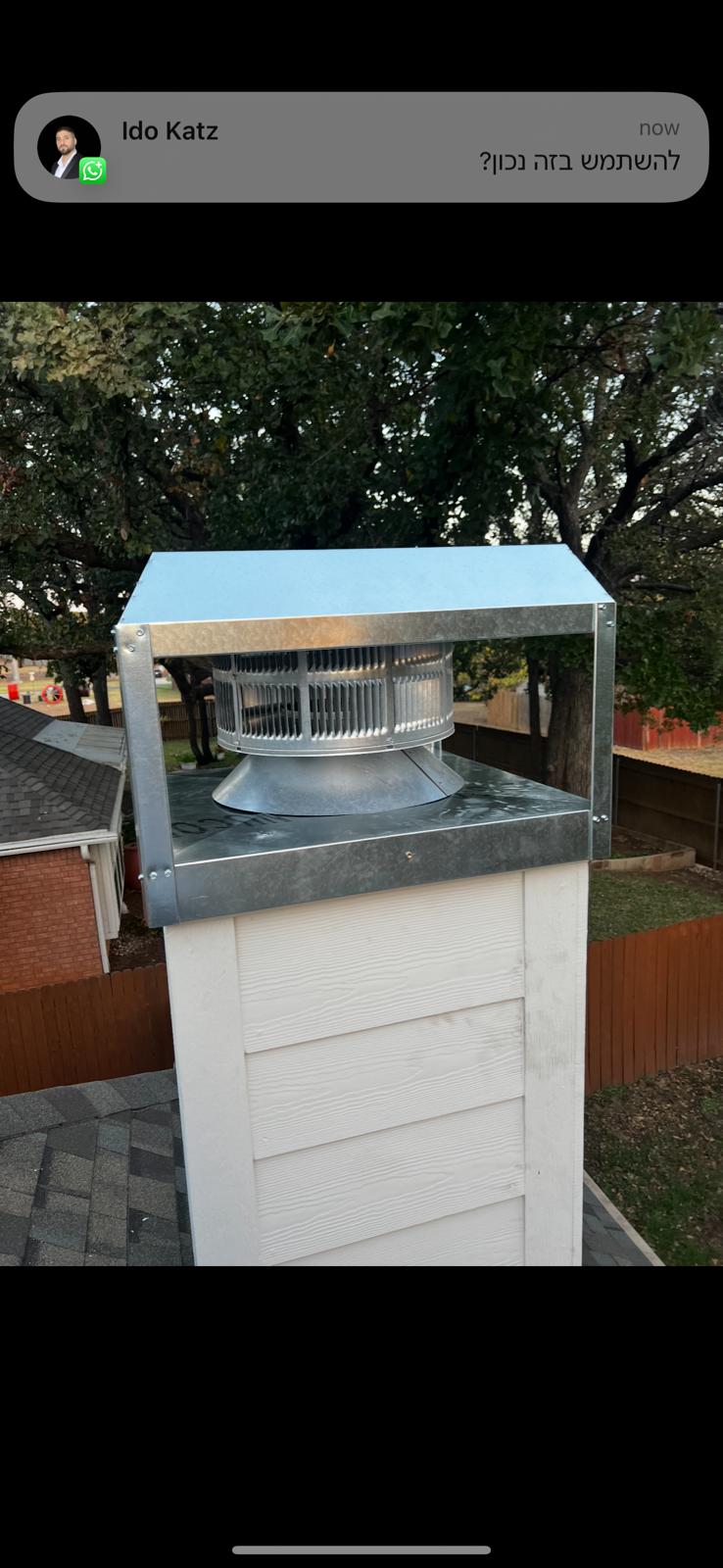 Chimney Cap Installation