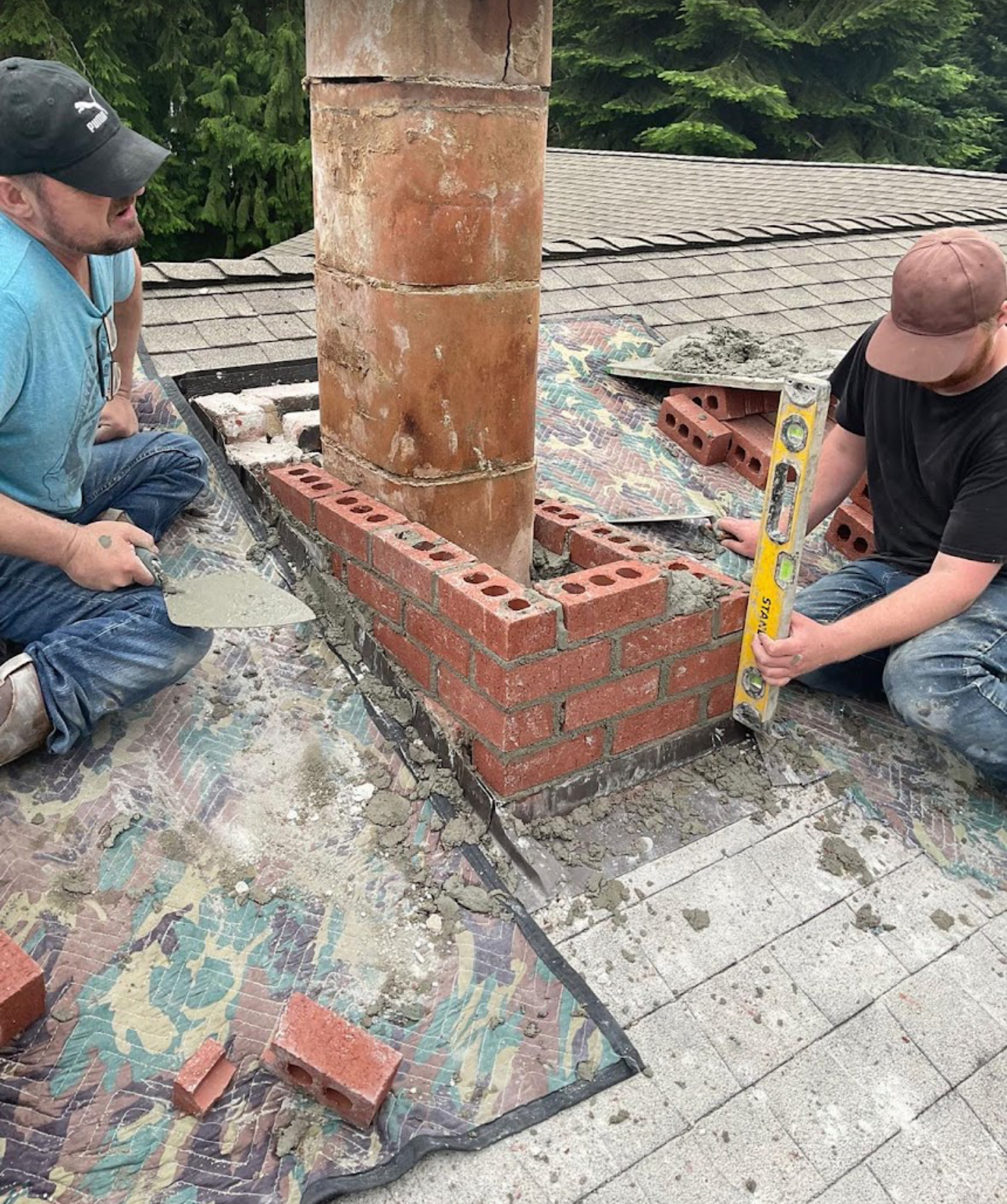 Chimney Cap Installation