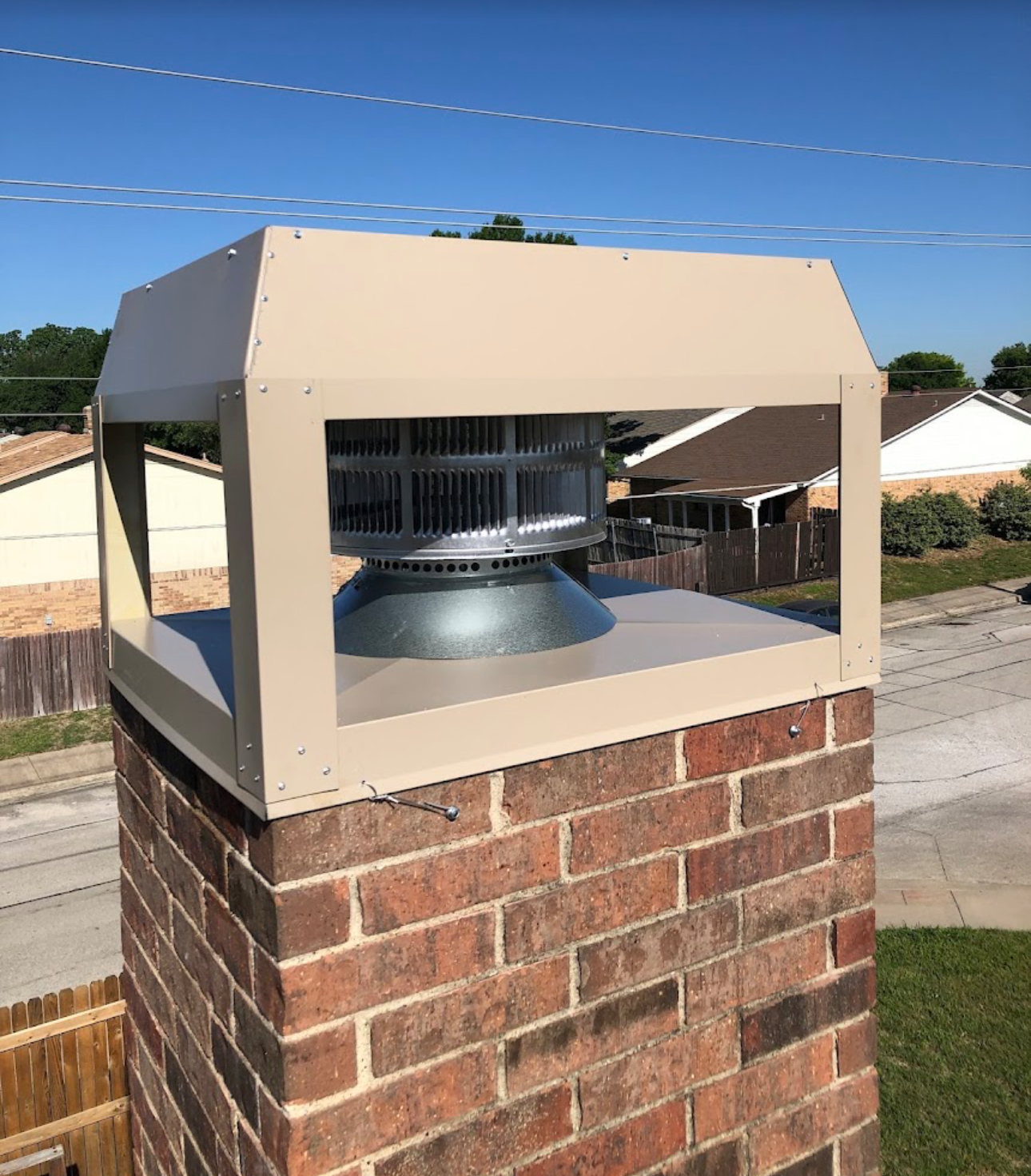 Chimney Cap Installation