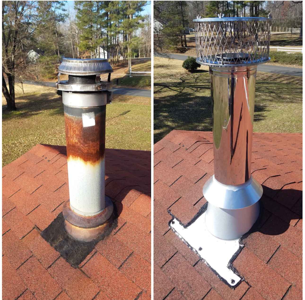 Chimney Cap Installation