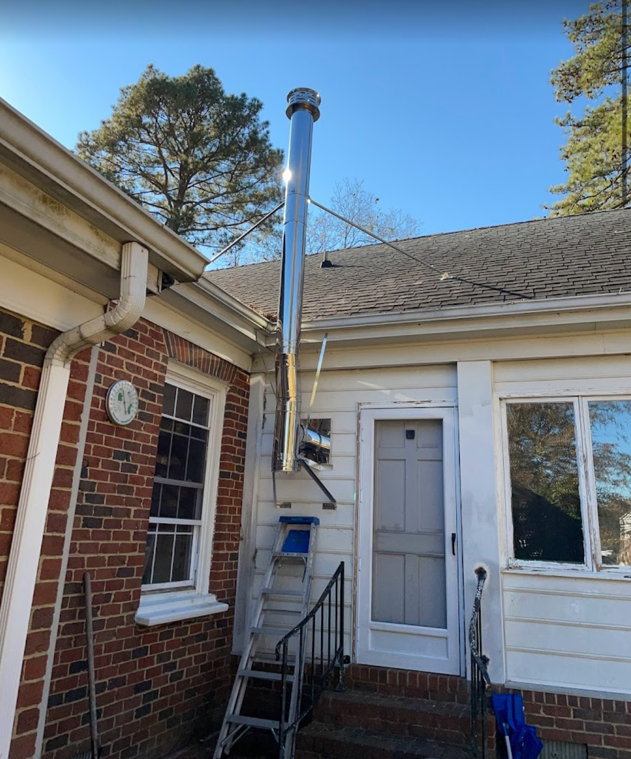 Chimney Liner Installation