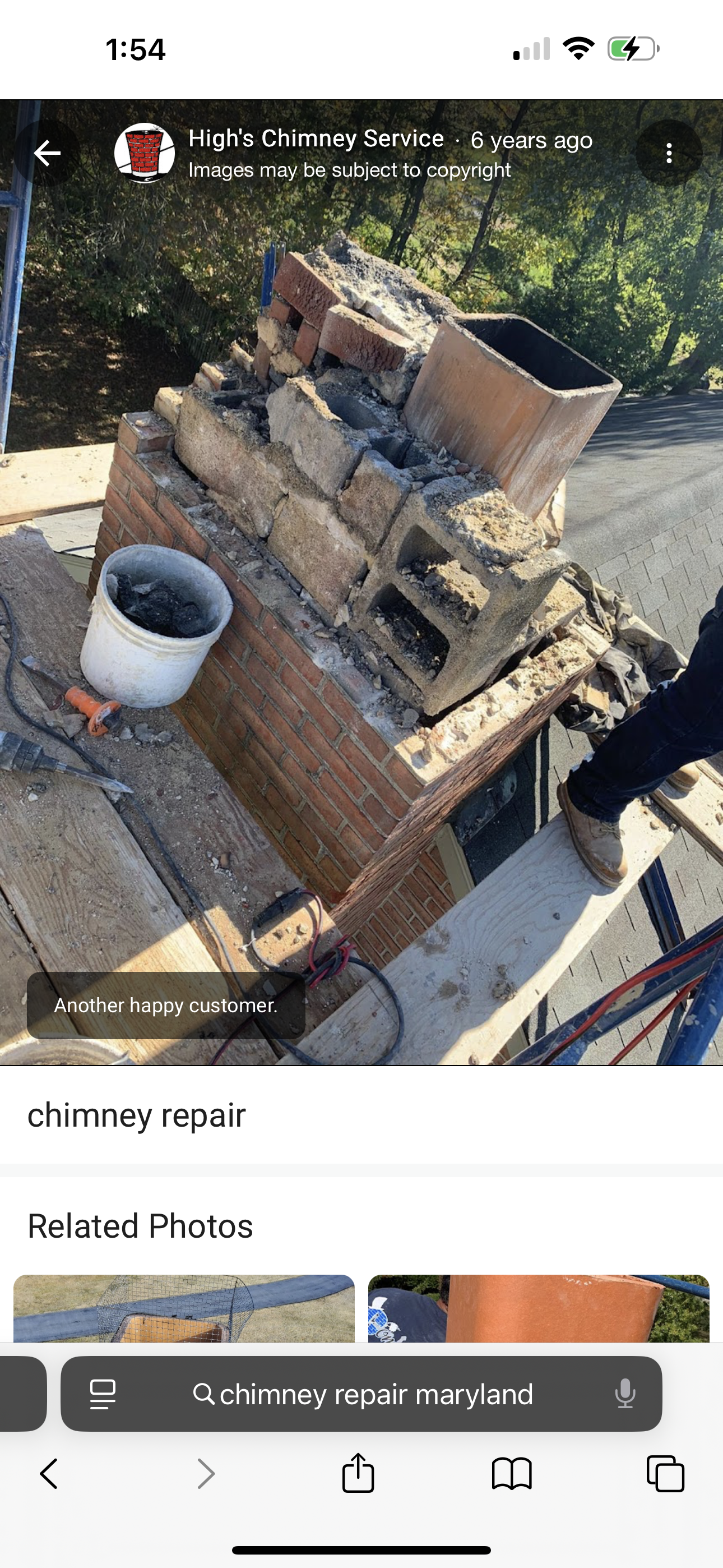 Chimney Cap Installation
